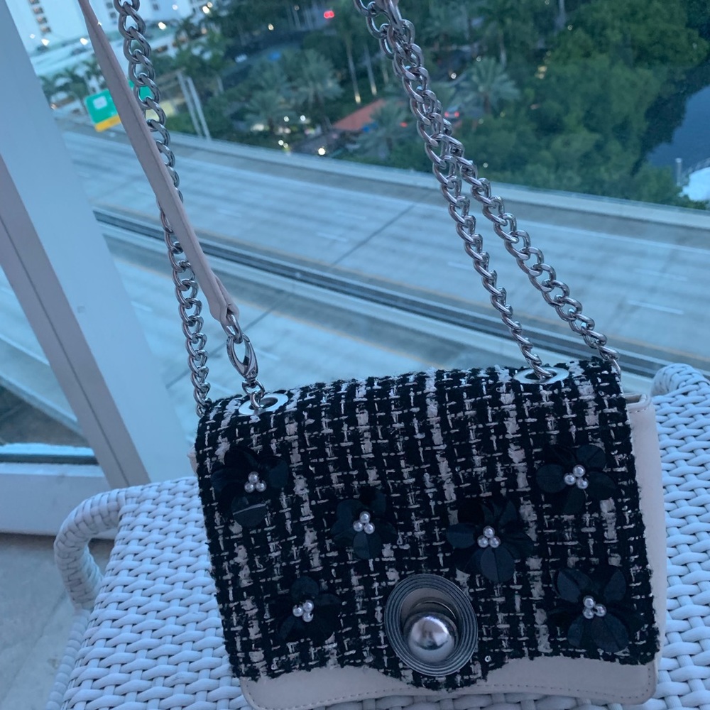 Crochet purse